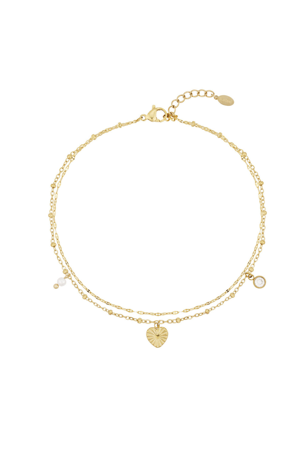 Cavigliera Love Charm