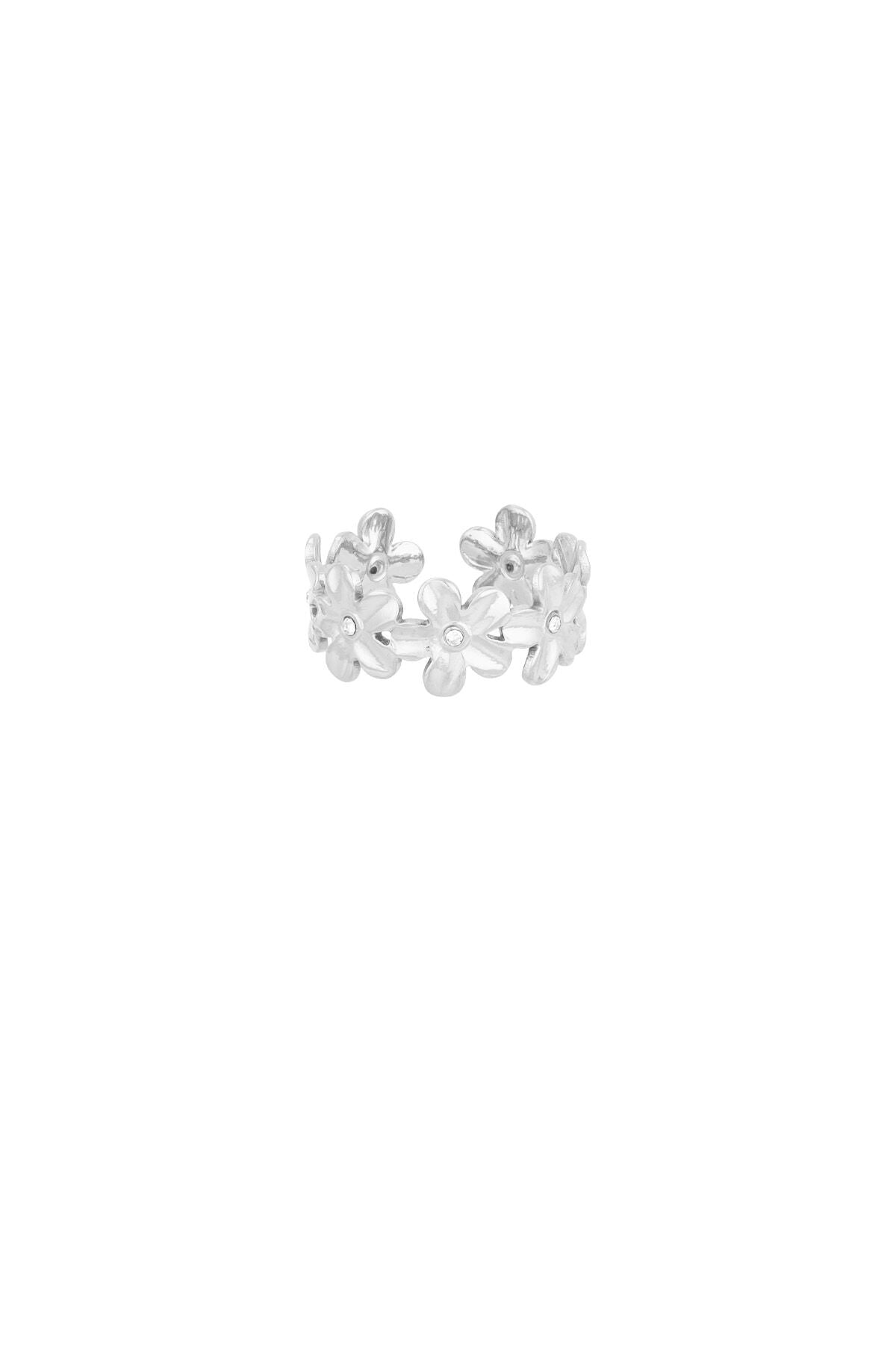 Anello Floreale Infinity Regolabile