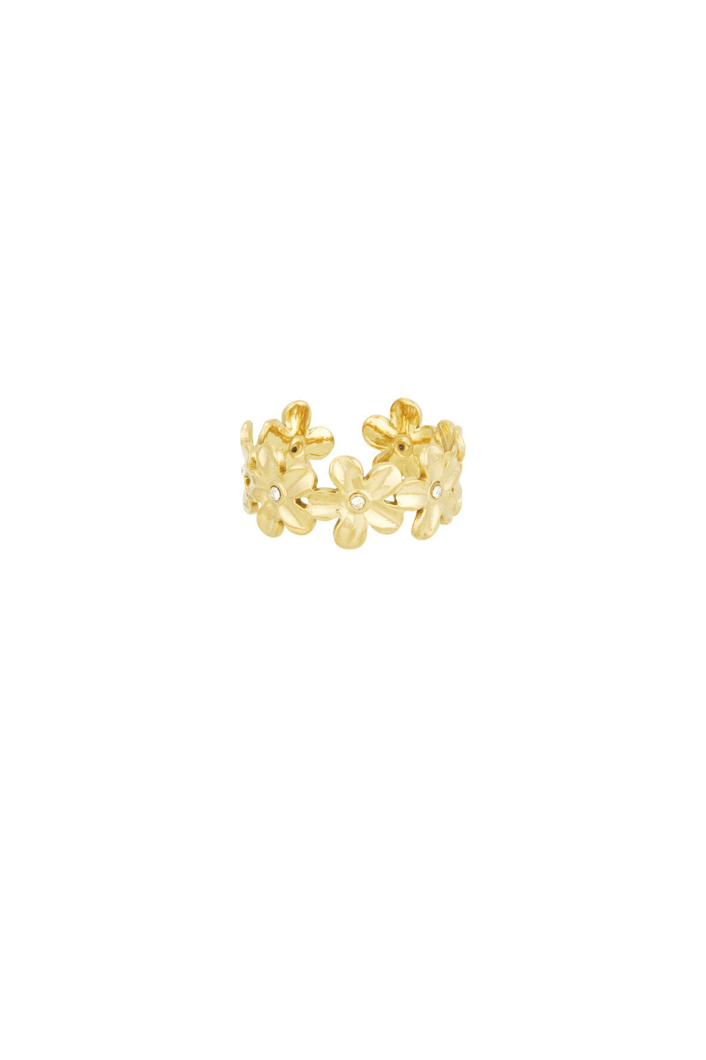 Anello Floreale Infinity Regolabile