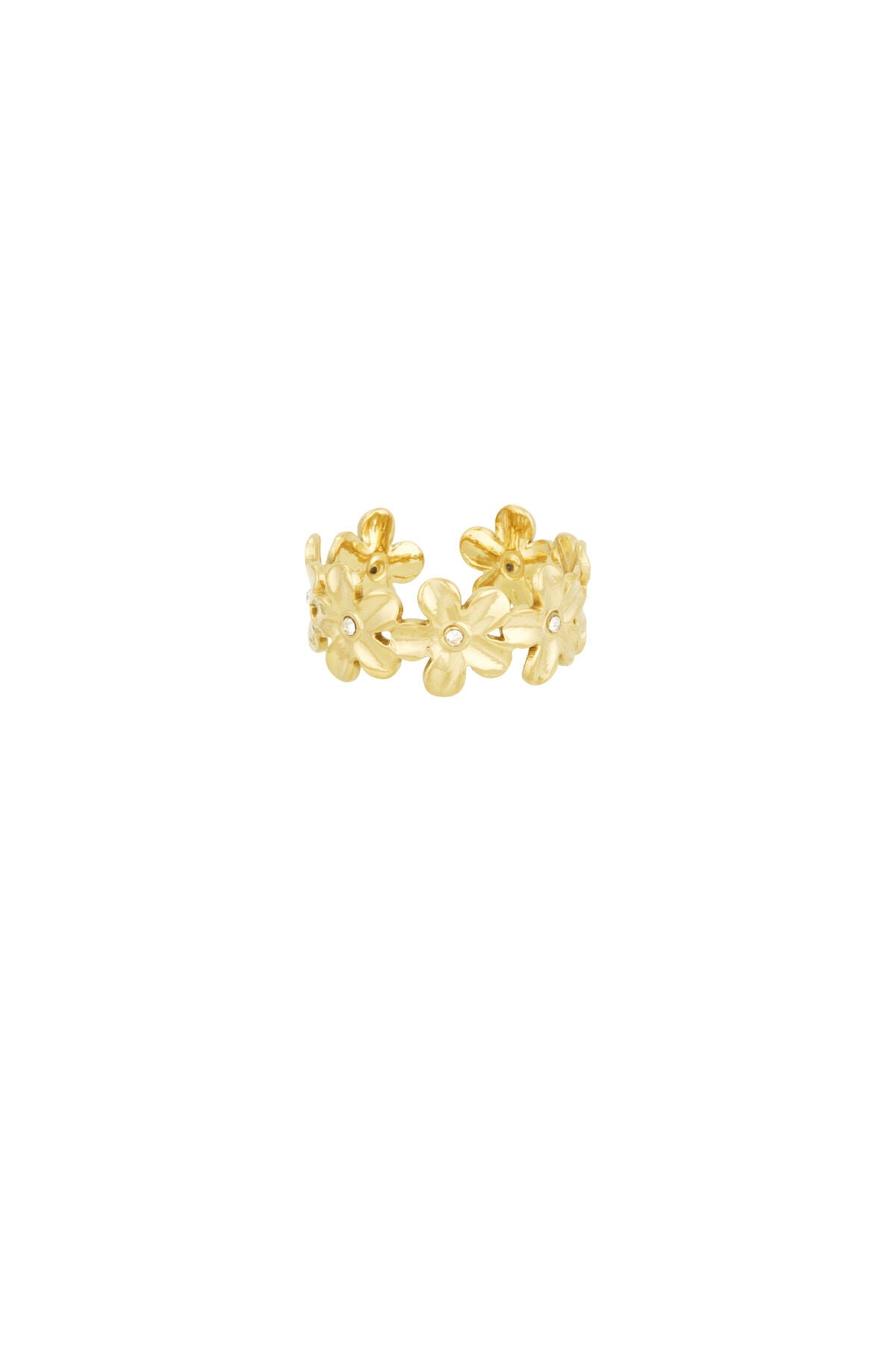 Anello Floreale Infinity Regolabile
