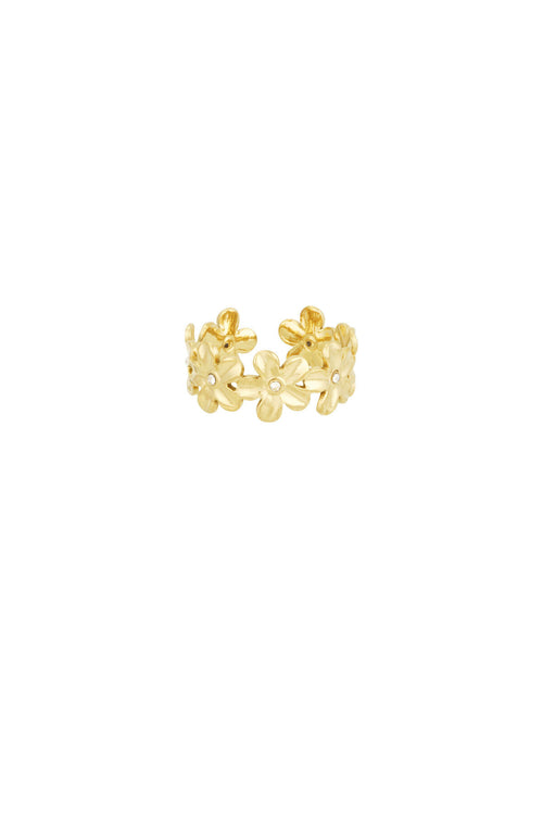 Anello Floreale Infinity Regolabile