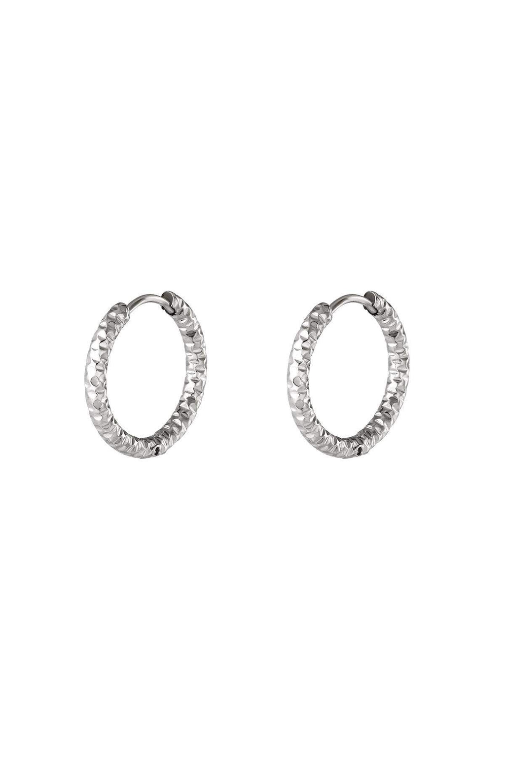 Orecchini Hoop Steel
