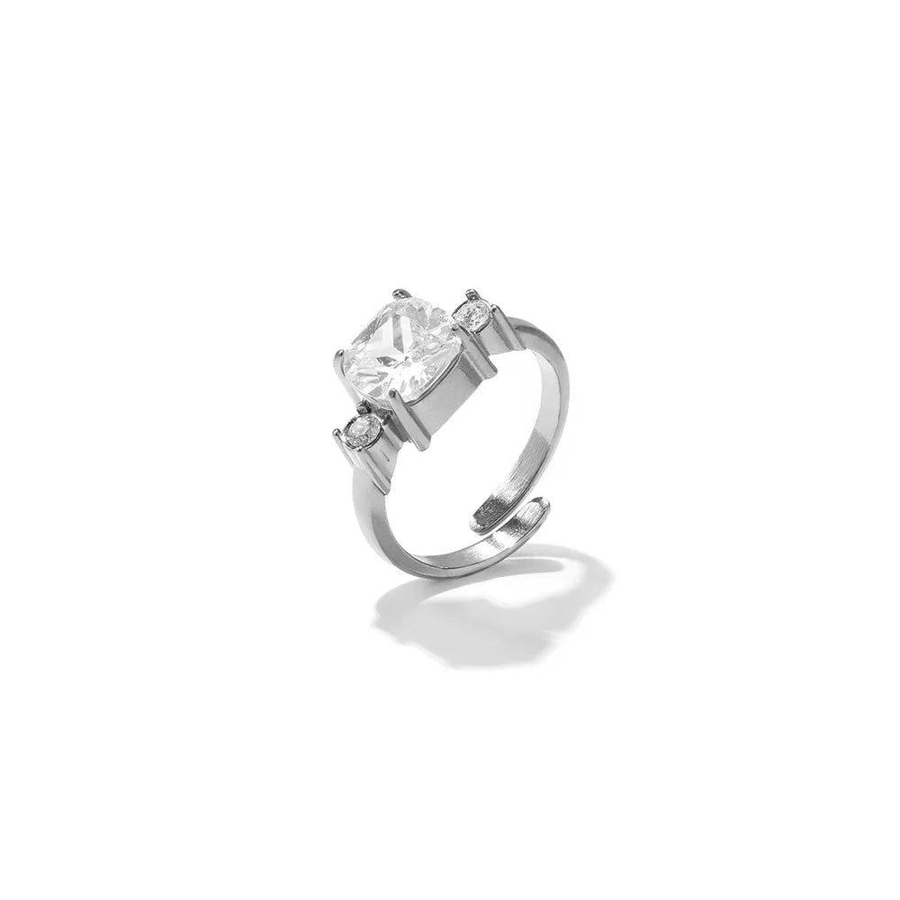 Anello Solitario Cushion