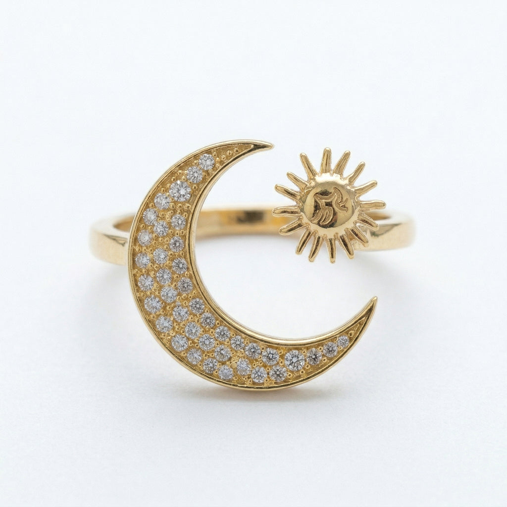 Anello Moon Sun