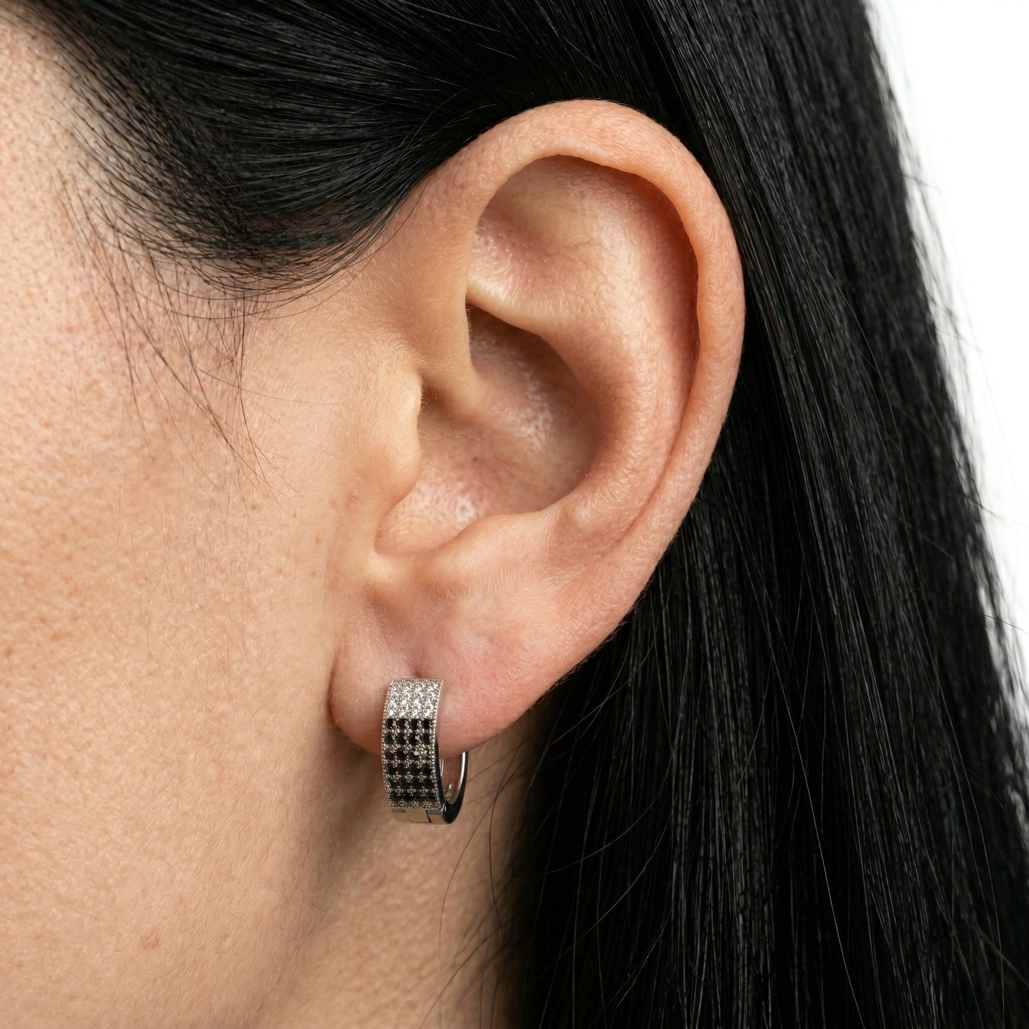 Orecchini Black Degradè