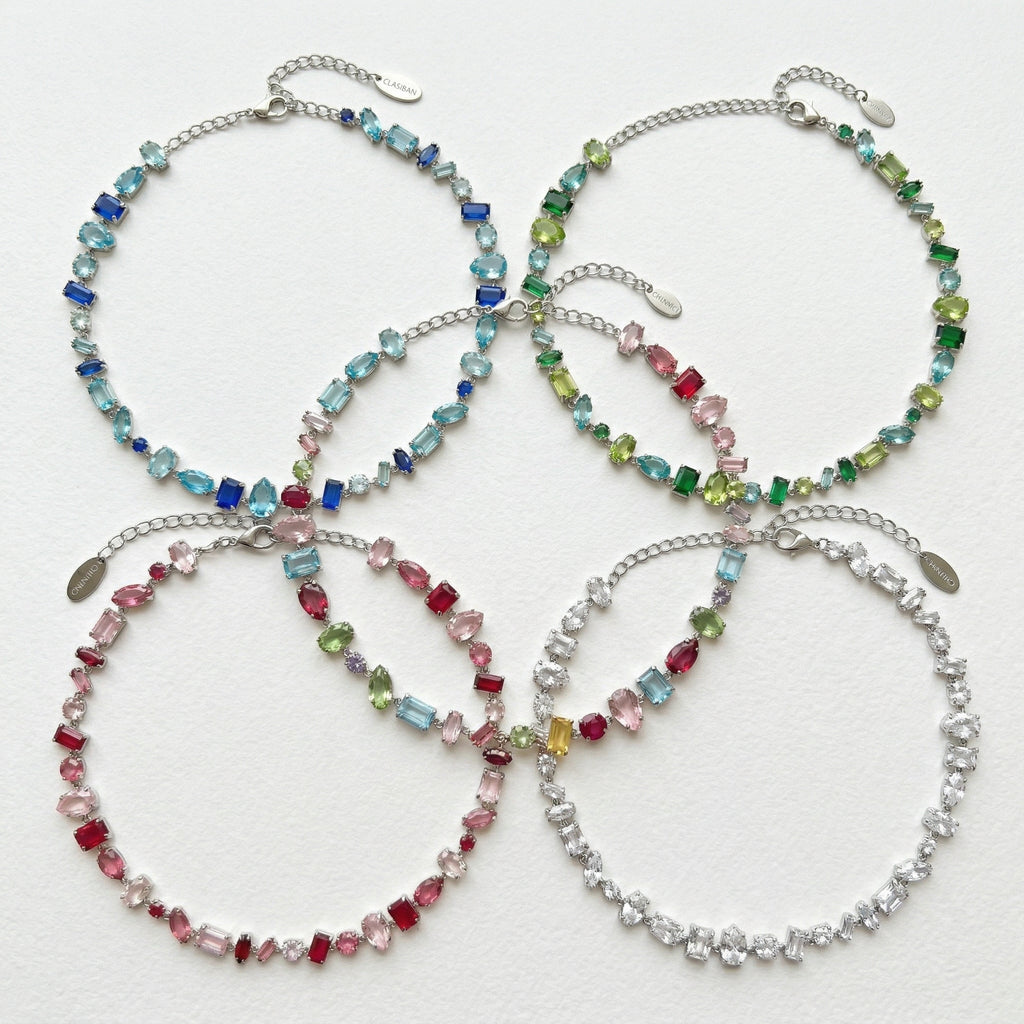 Collana Prisma silver Spring