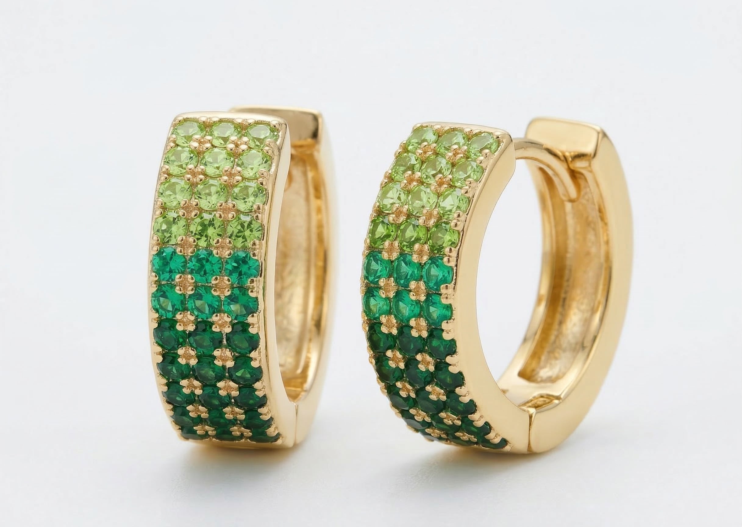 Orecchini Circle Glassa