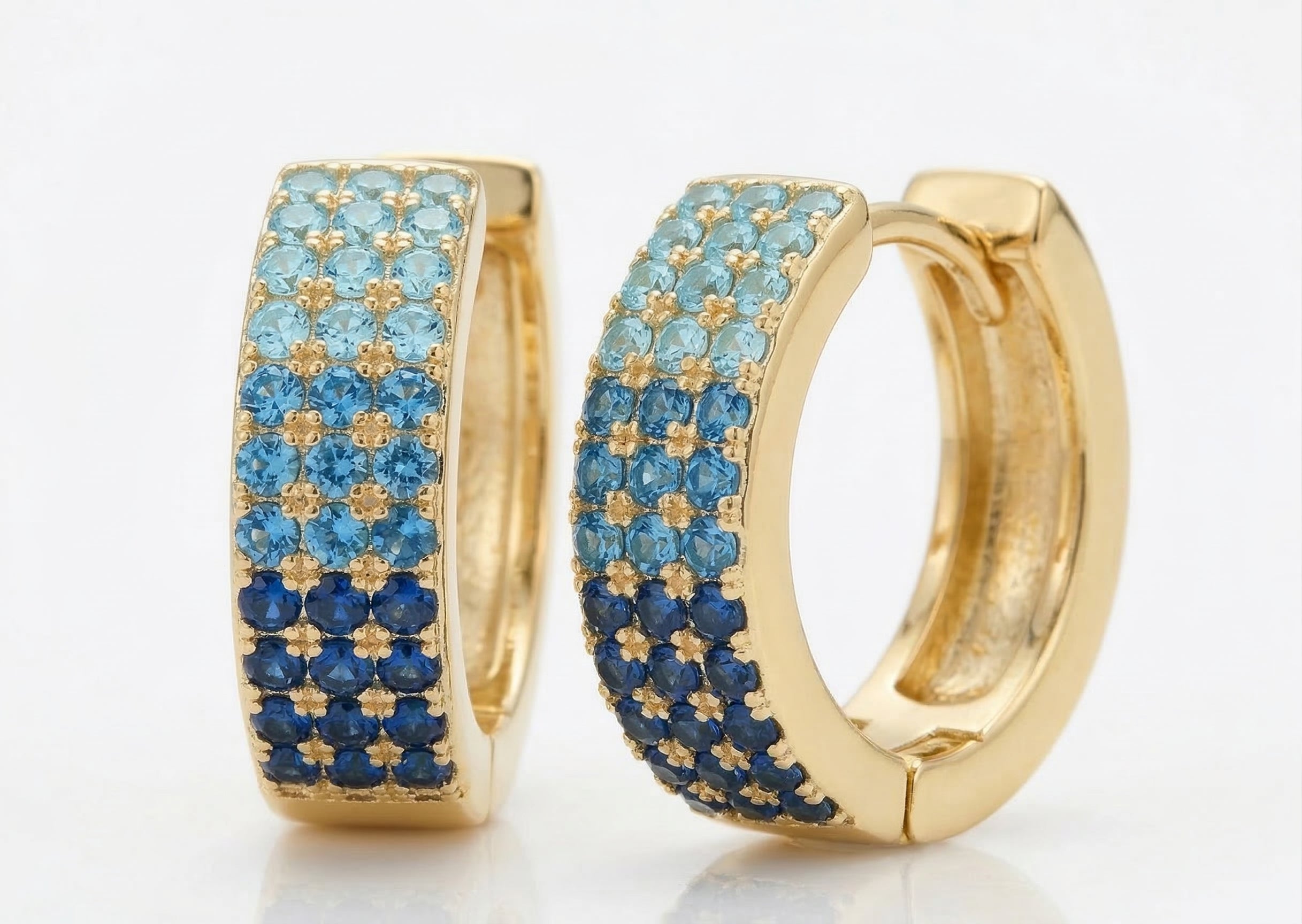 Orecchini Circle Glassa