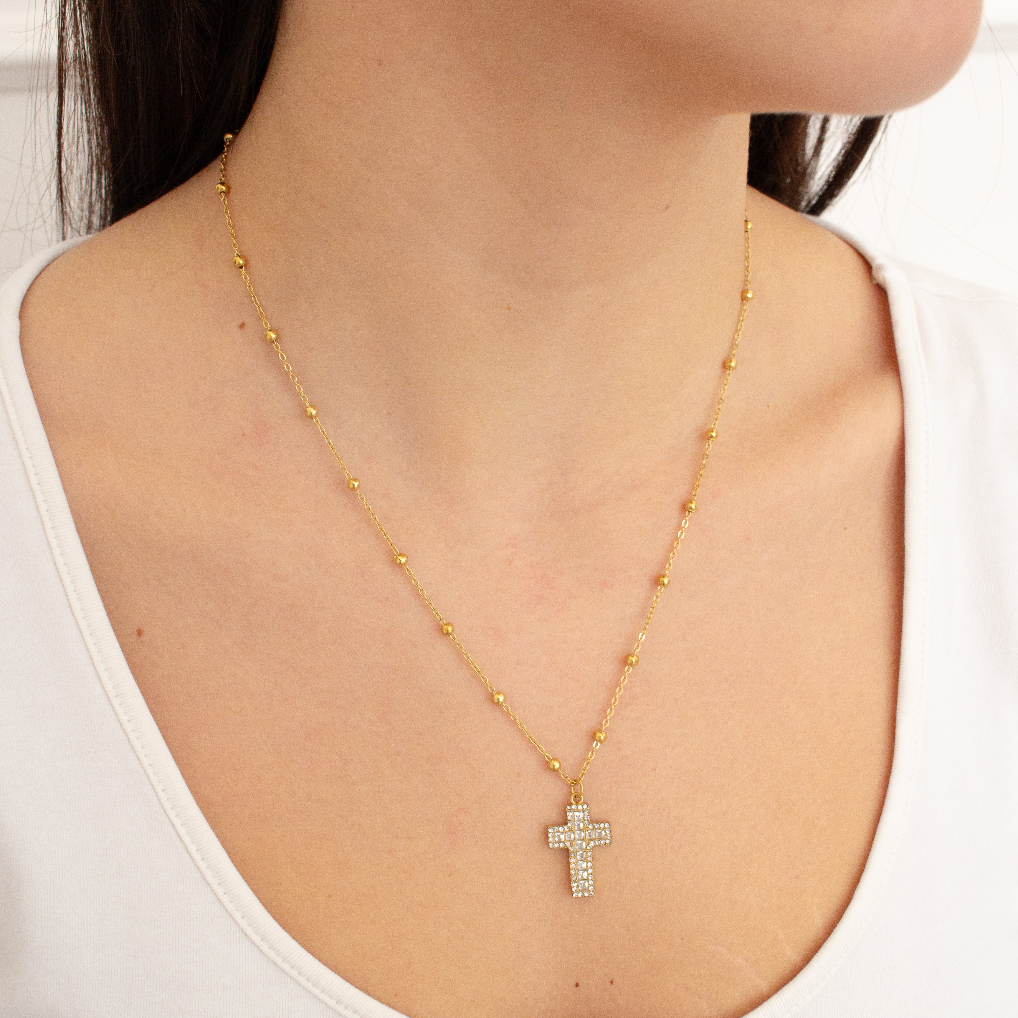 Collana Queen Cross Outlet