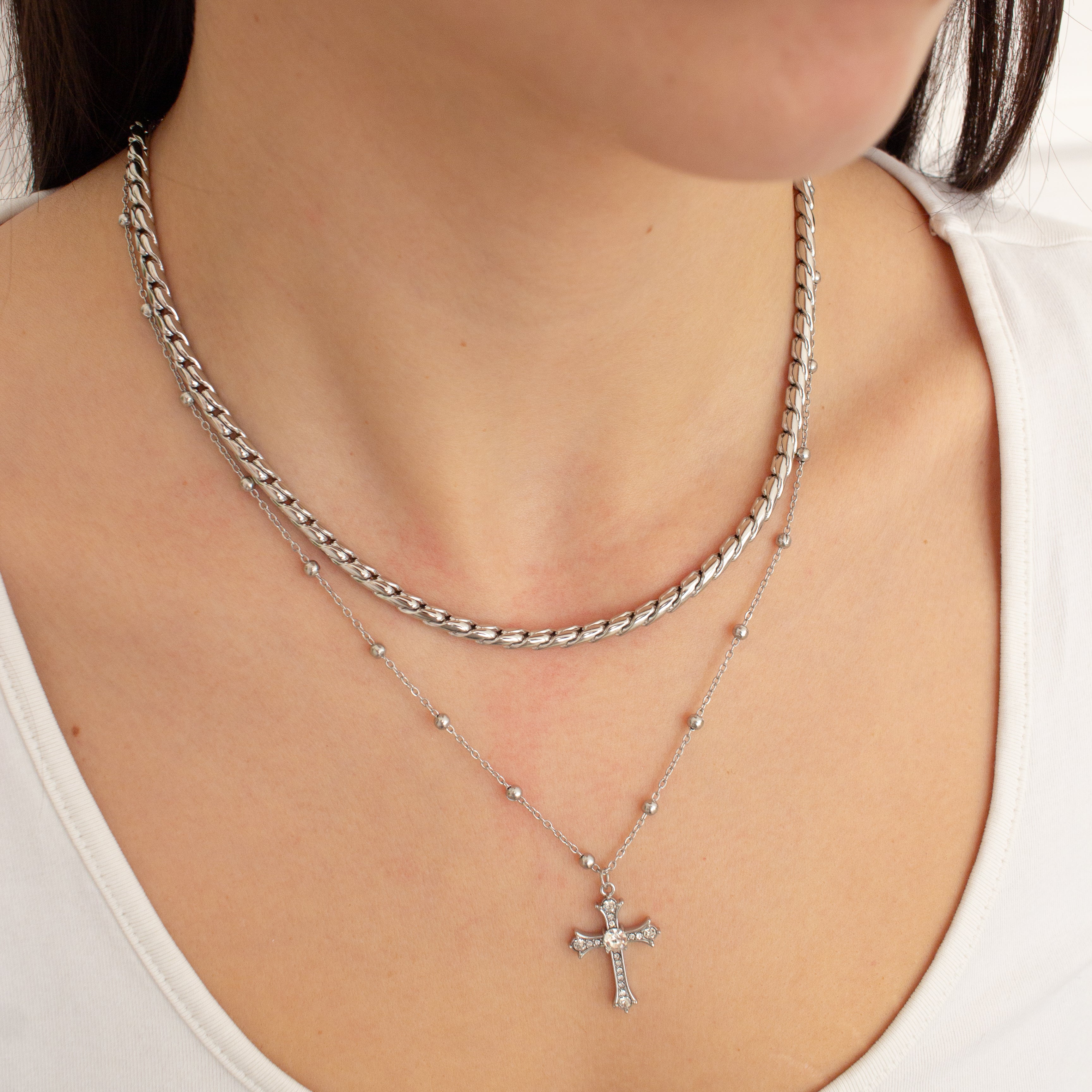 Collana Real Cross.Outlet