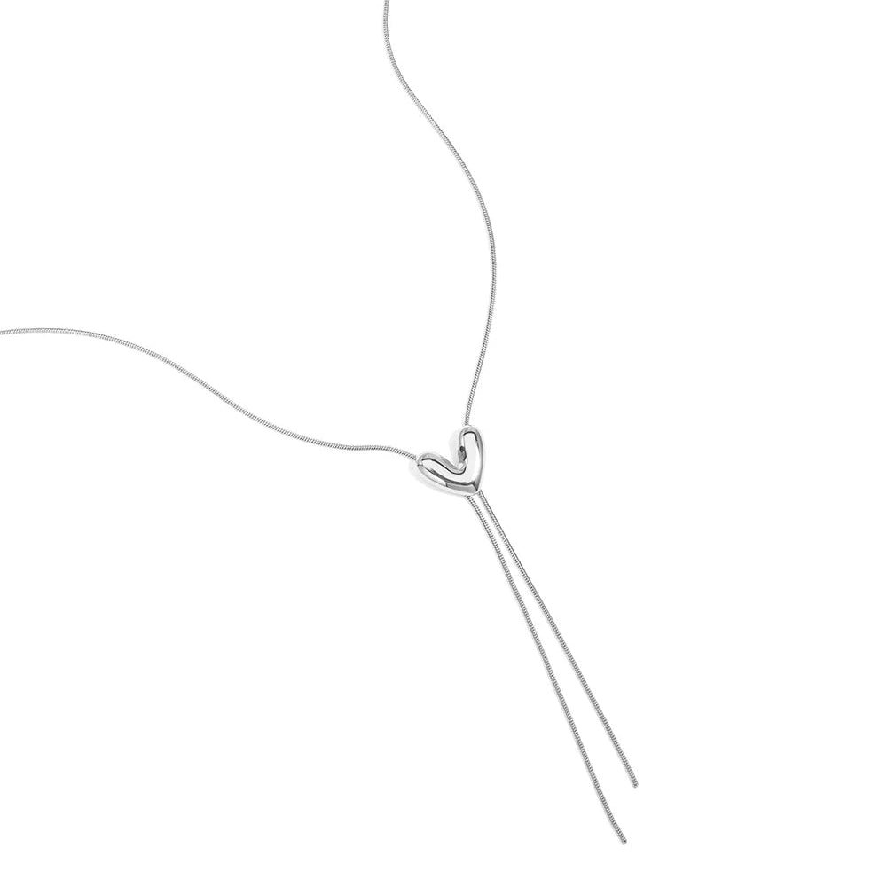 Collana Lariat con Cuore