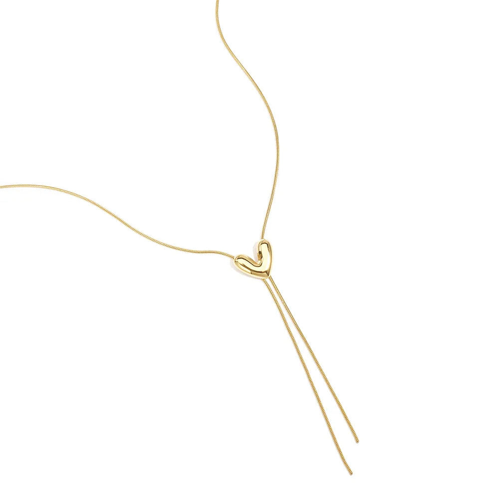 Collana Lariat con Cuore