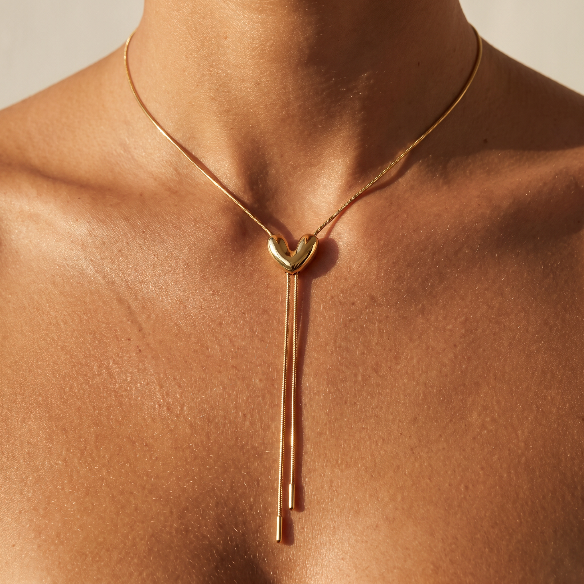 Collana Lariat con Cuore