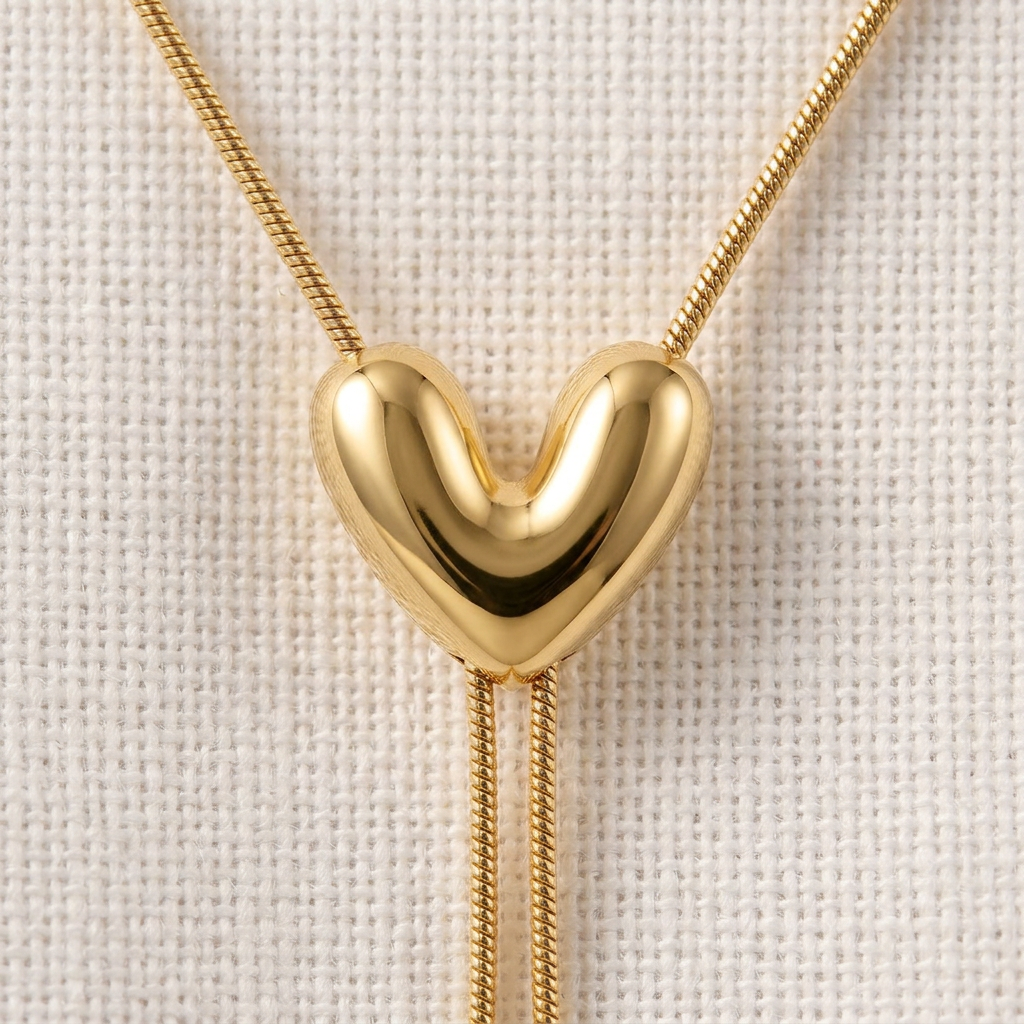 Collana Lariat con Cuore